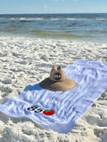 850 Embroidered Beach Towel
